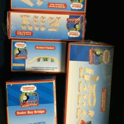 Lot Of Thomas The Train Wooden Railway Tracks