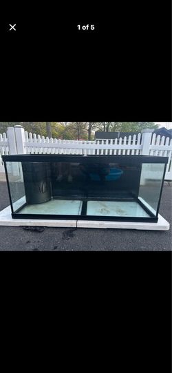 75 Gallon Fish Tank Reef ready corner drilled reef ready