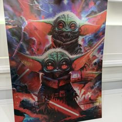Star Wars “Grogu” 12” X 16”- 3D Poster