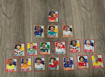 (Check Description) Panini Stickers World Cup 2026 (Red, Orange, Purple)