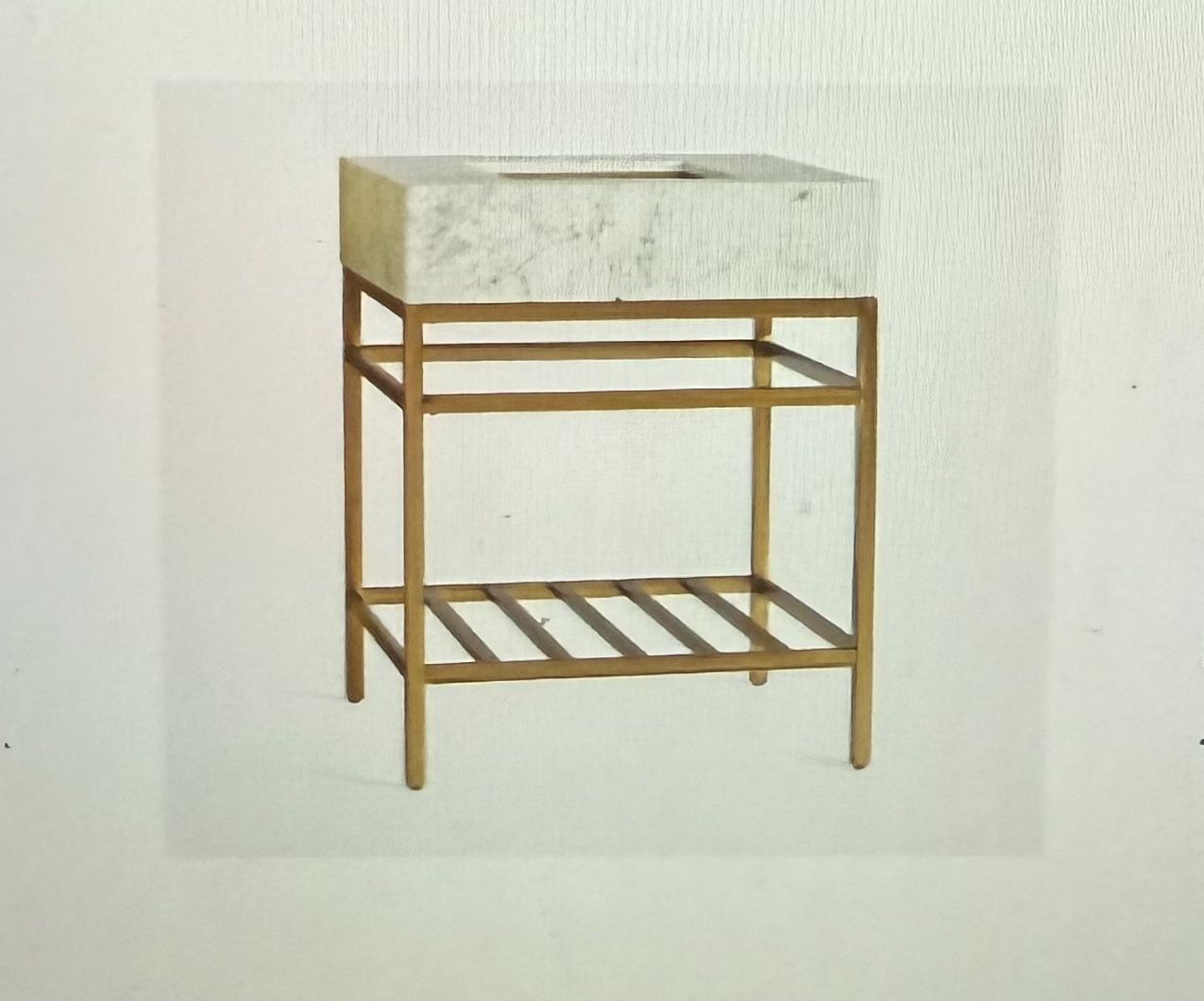 Pottery Barn Apothecary Cara Marble Vanity 26”