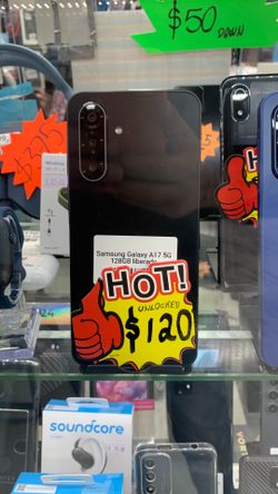 New / open box Samsung A17 5G 128 gb unlocked