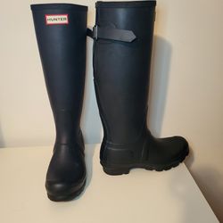 Hunter Rain Boots With Inserts Sz 6