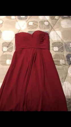 Red prom dress