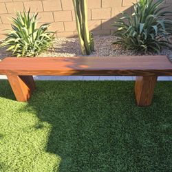 Modern Wood Benches / Sofa Table / Entry Table 