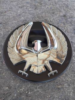 1964-65 Imperial Rear Emblem, Fuel Door