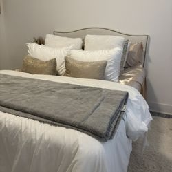 Queen Size Bed Frame With Headboard