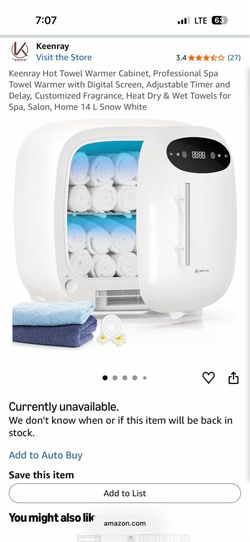 Towel warmer