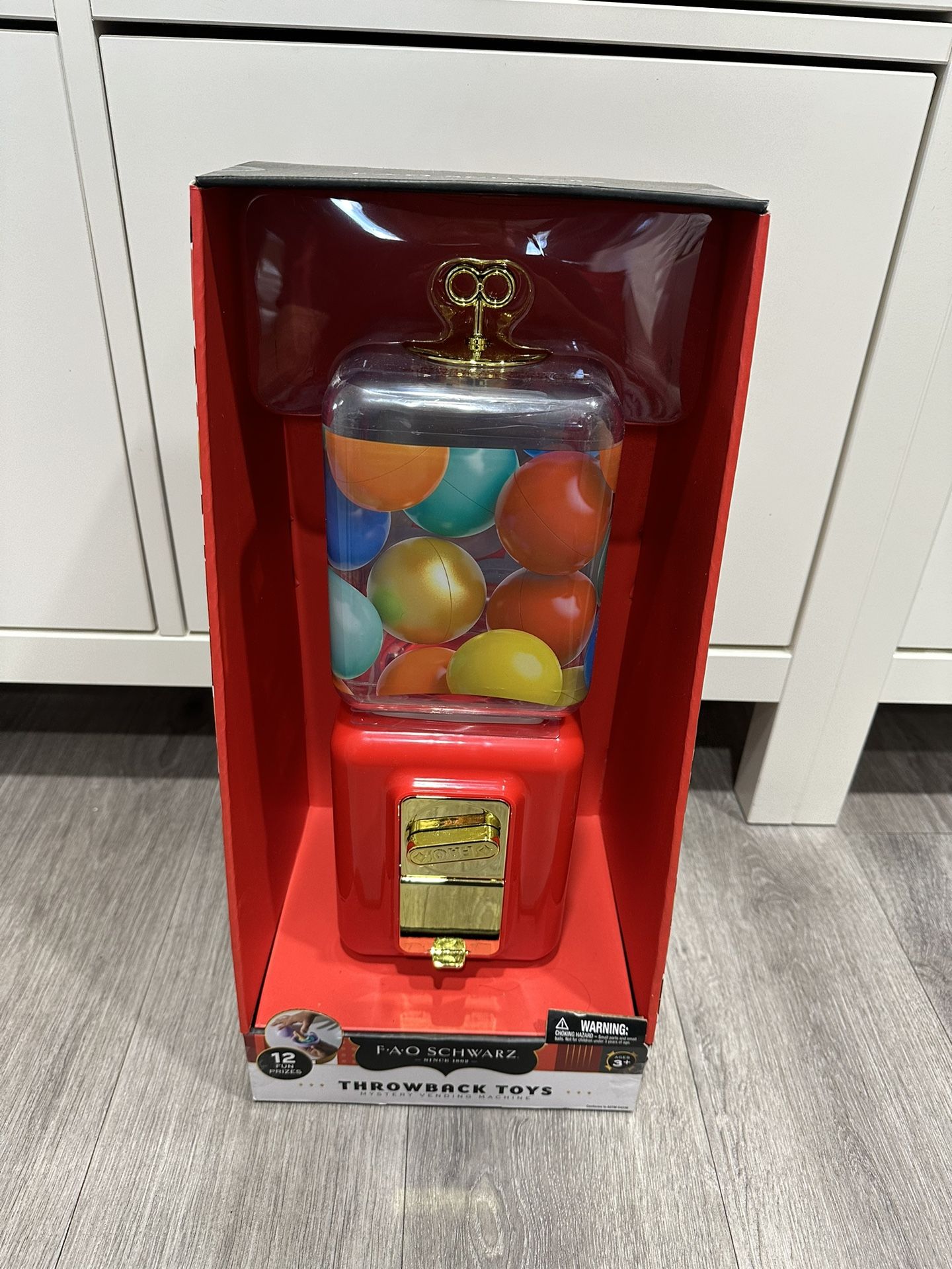 FAO Schwarz Throwback Toys Mystery Capsule Vending Machine Target Toy Dispenser