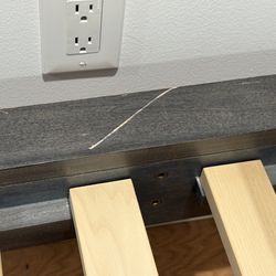 Two Land of Nod twin beds in good condition