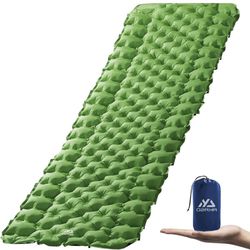 AKASO Sleeping Pad for Camping - Ultralight Sleeping Mat for Camping,Backpacking, Hiking - Lightweight, Inflatable & Compact Waterproof Camping Pad Ne