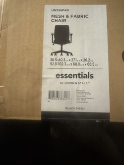 Mesh And Fabric Chair