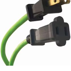 HDX Extension Cord 100 ft. 16/2 Light Duty Indoor/Outdoor, Green