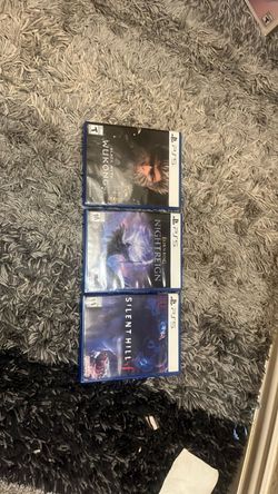 PS5 GAMES (Silent Hill f, Elden Ring, Black Myth Wukong)