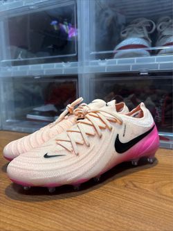 Nike Phantom GX II Elite AG Crimson Pink HF4357-800 Soccer Cleats Men’s Sz 6.5 N