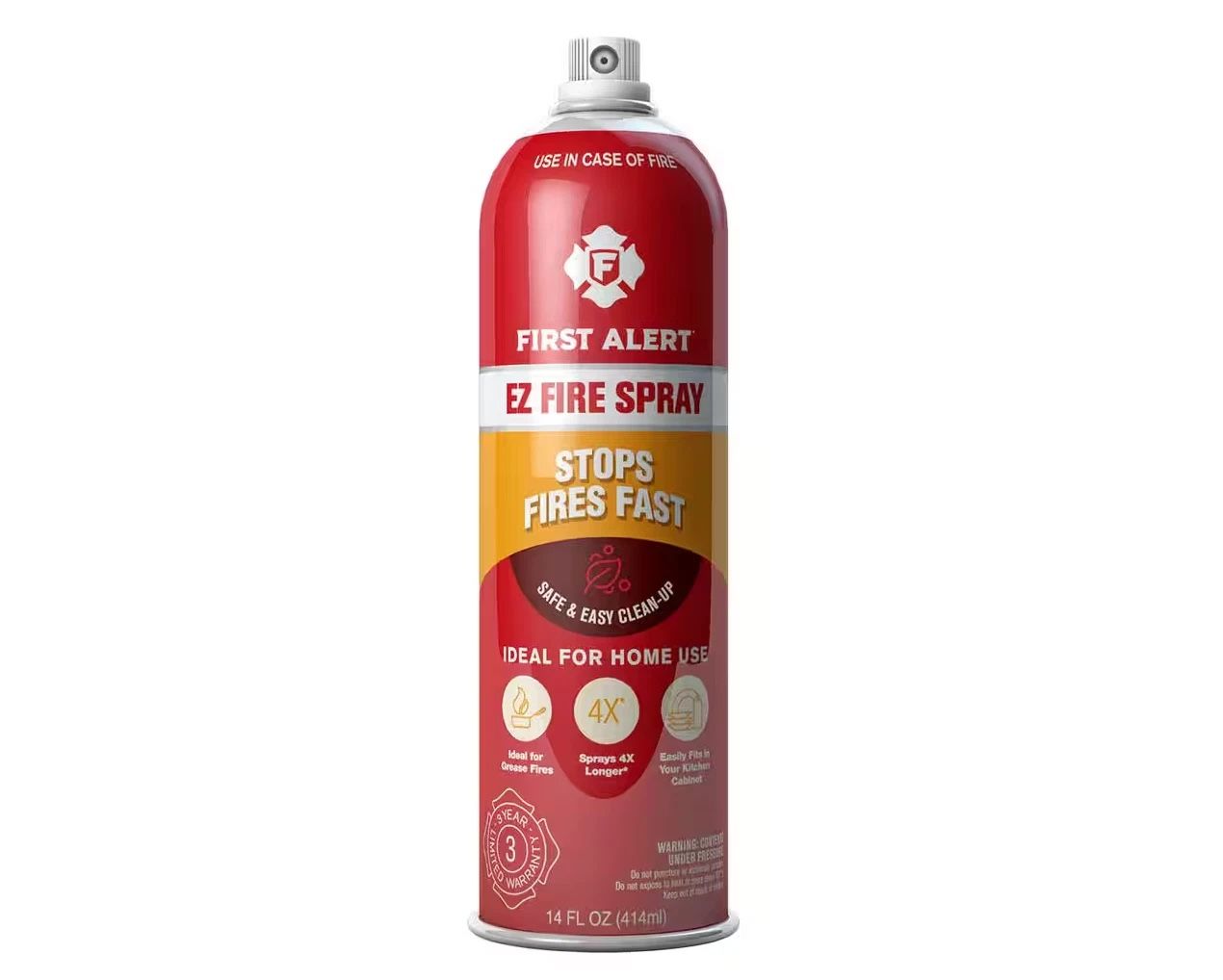 First Alert EZ Fire Spray (2 PACK) Extinguishing Aerosol Spray