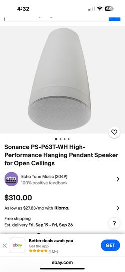 Sonance P63T White