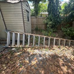Werner 14’  A- Frame Fiberglass Ladder 