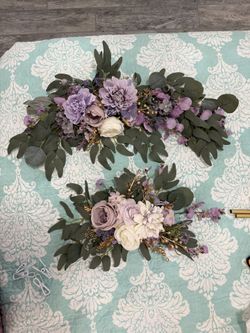 Artificial Purple Flower Decoration 