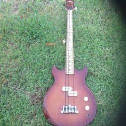 HONDO II PROFESSIONAL BASS GUITAR MIJ MADE IN JAPAN MAPLE NECH D MARZIO ORIGINAL PICKUP