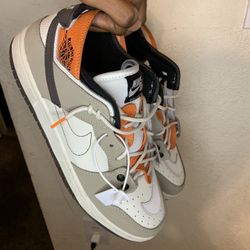 Off White Dunk Rare Dunk Lows X Air Jordan 1 Size 11