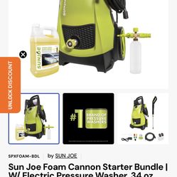 Sun Joe Foam Cannon Power Wash