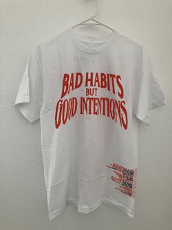 Nav x Vlone Bad Habits Tee White