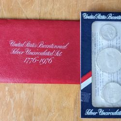 Silver Coins (1976 Bicentennial 3 Coin Set)