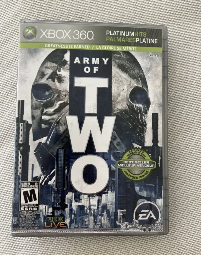 Army of Two Platinum Hits Xbox 360 | Xbox One (Complete)