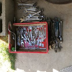 Assorted Open End Wrenches SAE & Metric