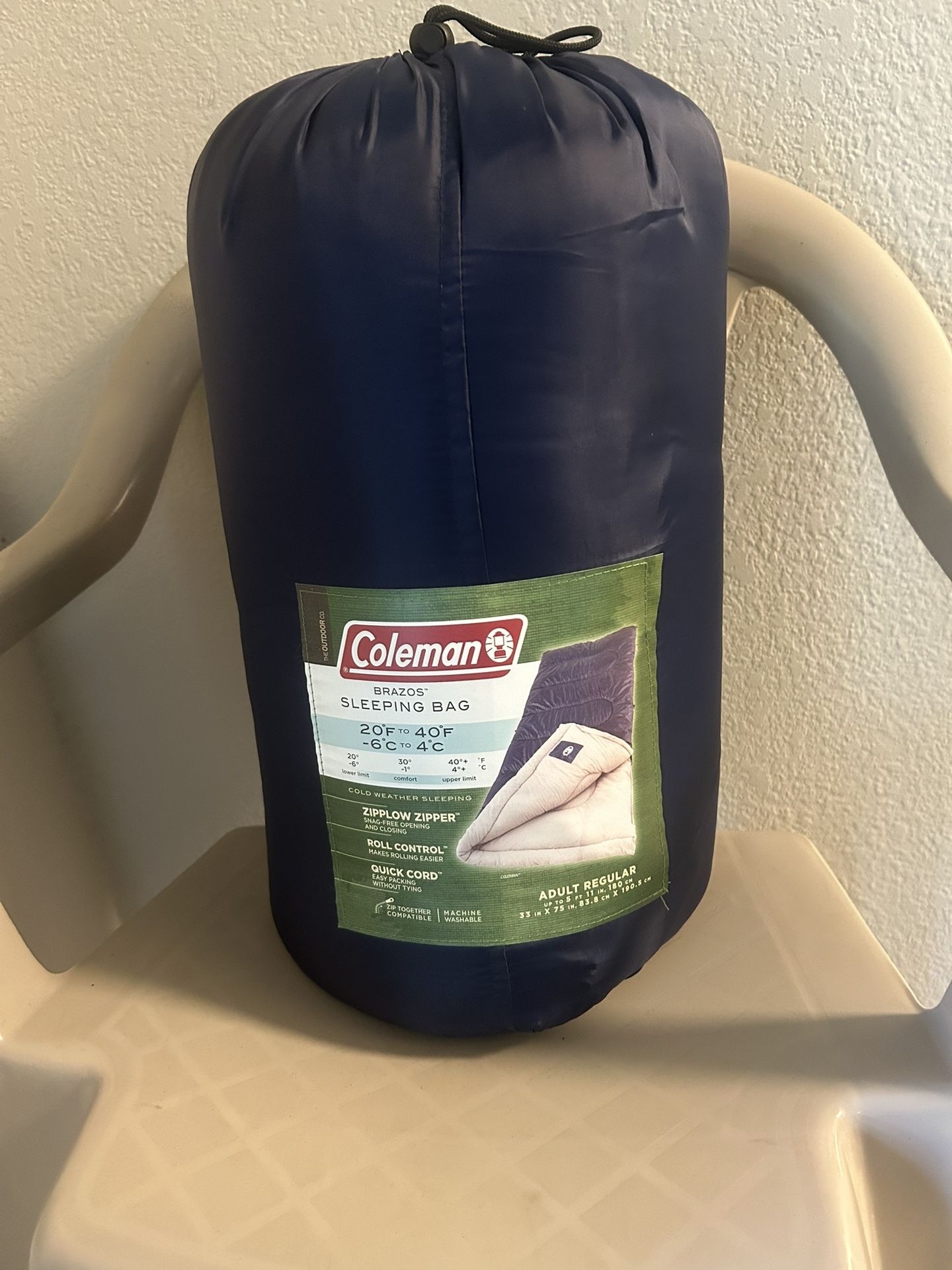 New Coleman Sleeping Bag
