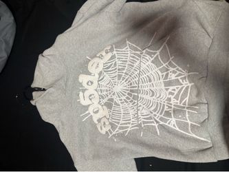 grey spider hoodie