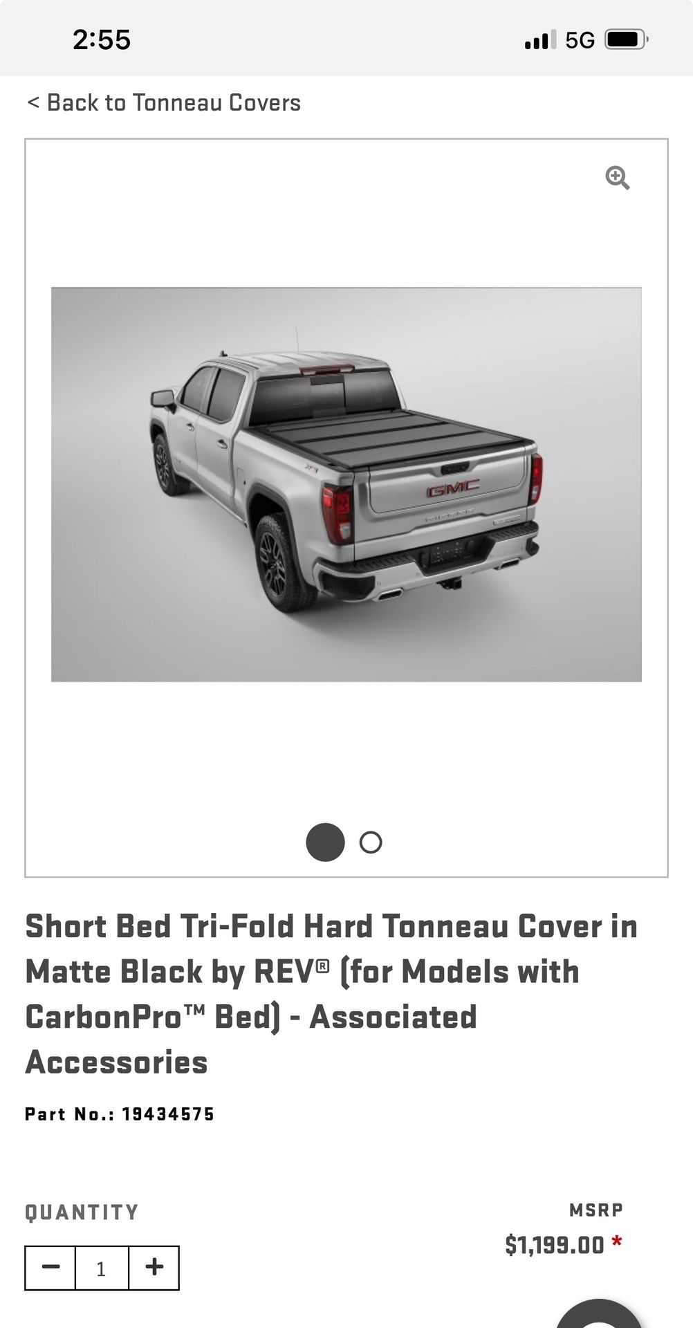 Tri Fold Hard Tonneau Cover