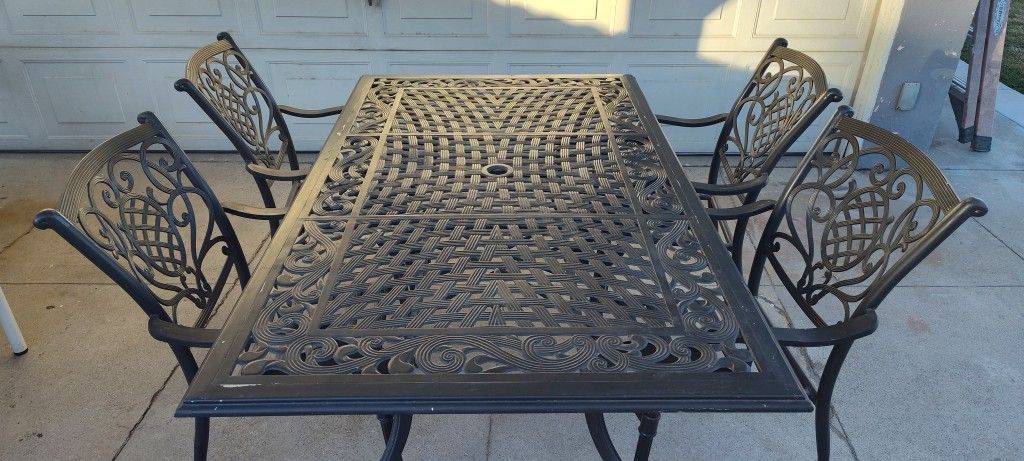 Hampton Bay Patio Table & Chairs