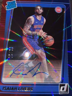 Isaiah Livers Rookie Autographed Card