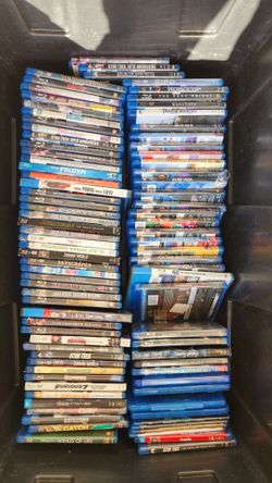 Blu rays $1 per