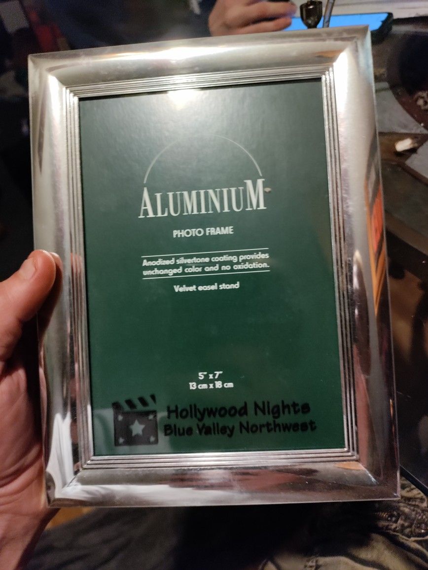 5x7photo Frame Aluminum. New