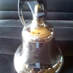 Brass Bell,8 In. Tall