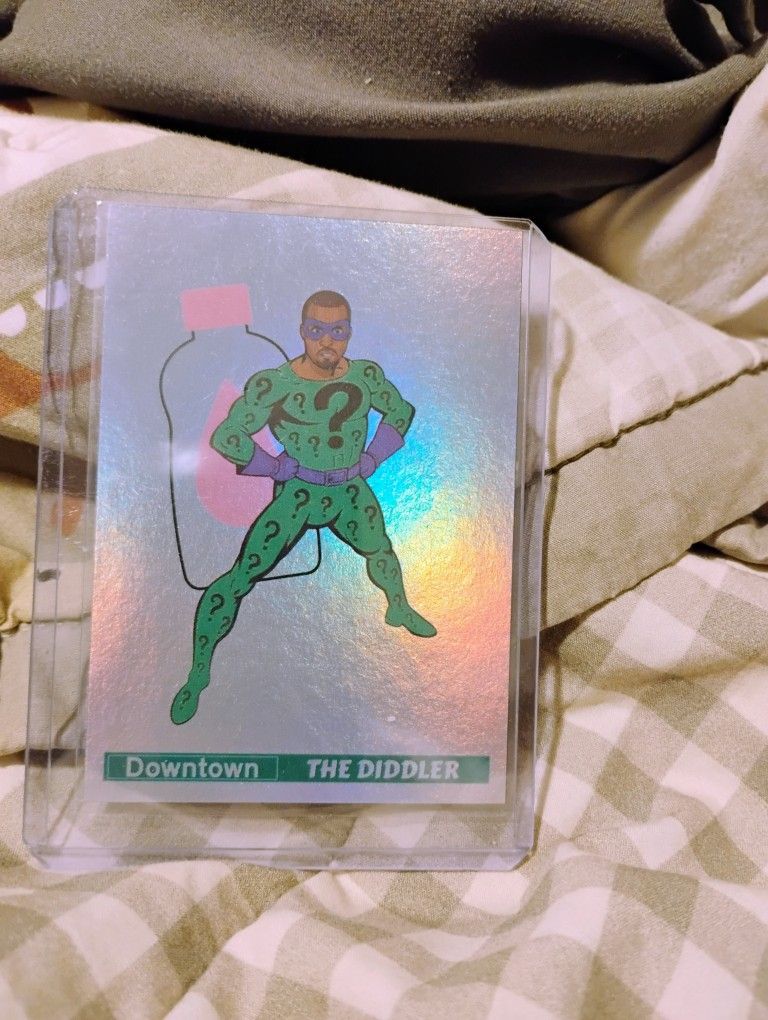 DOWNTOWN CUSTOM TRADING CARD (THE DIDDLER)