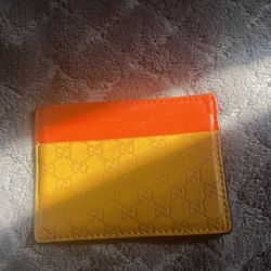 GUCCI Microguccissima Card Holder / Wallet 