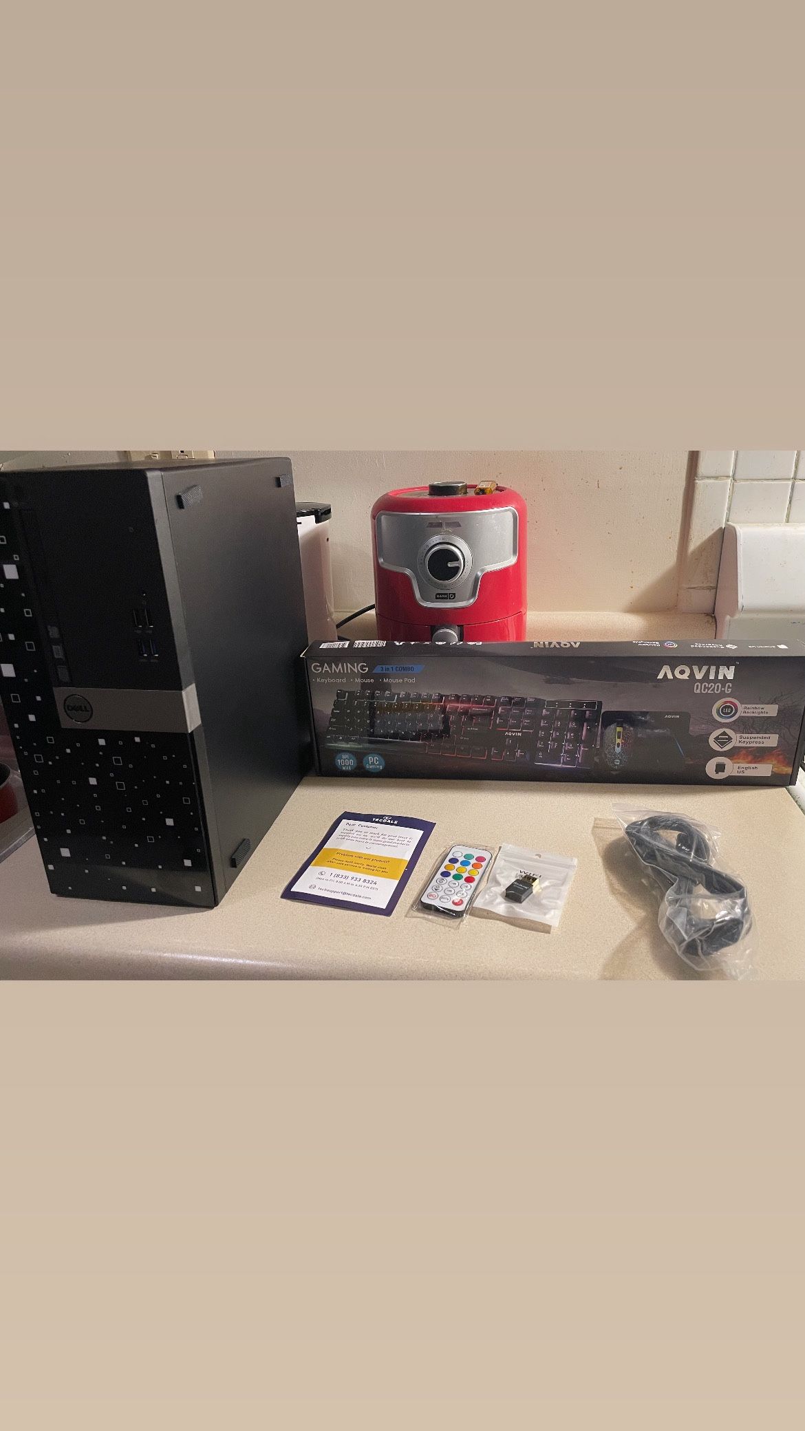 Dell Custom Built Tower Computer Desktop Intel Core i7-6700