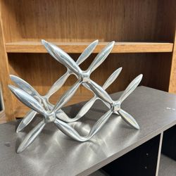 Metal Propeller Wine Rack