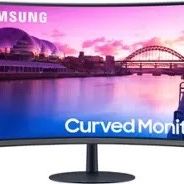 SAMSUNG 27-Inch S39C Series FHD Curved Gaming Monitor, 75Hz, AMD FreeSync, Game Mode, Advanced Eye Comfort, Frameless Display, Built in Speakers, Slim