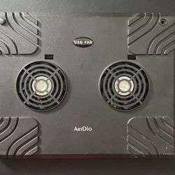 Dual Fan Laptop Cooling Fan USB *Ex Condition*