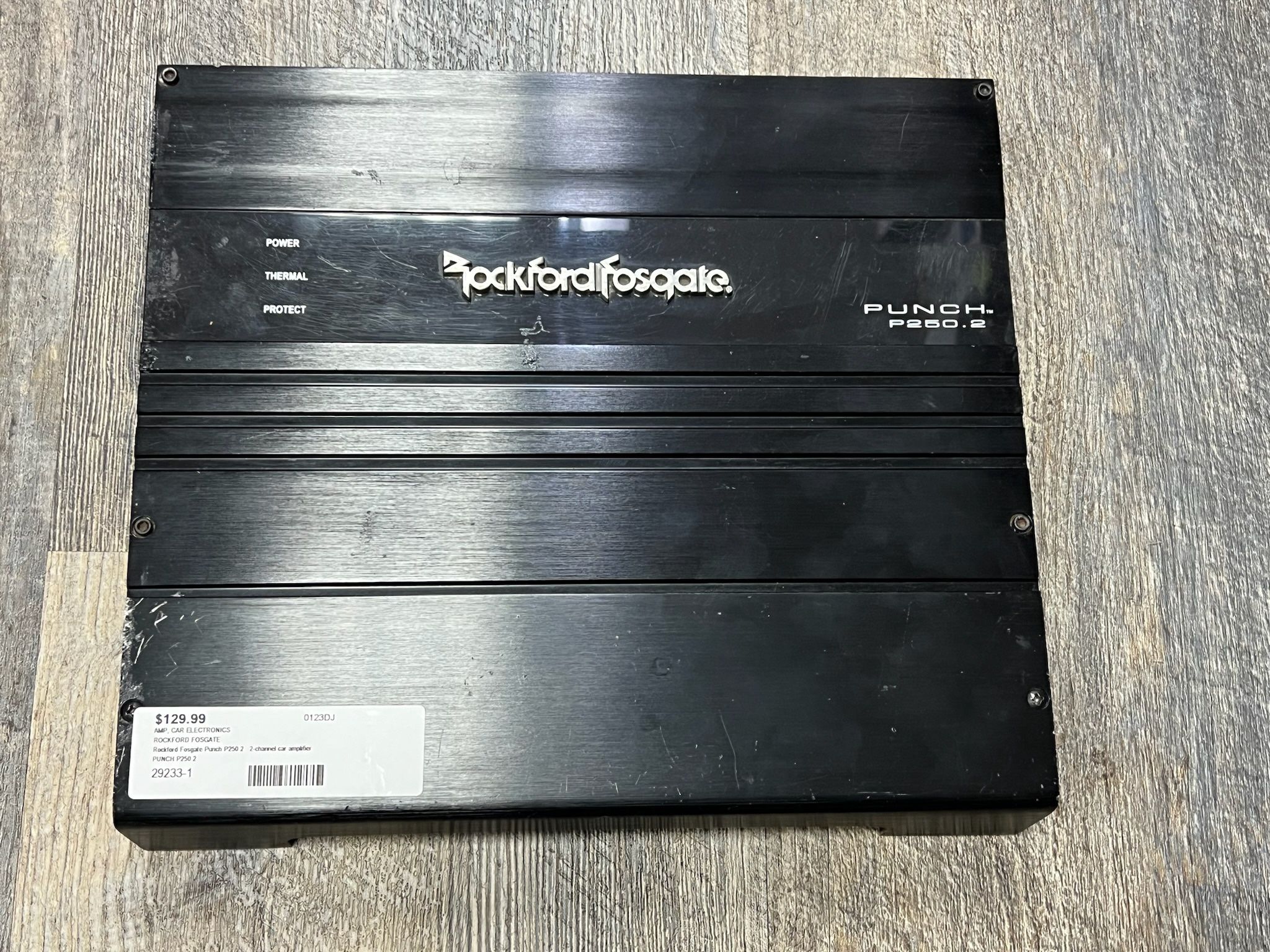 Rockford Fosgate Punch P250.2 - Car - Amplifier - 2-Channel 