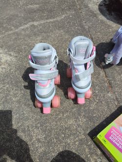 Lightly Used Girls Roller Skates