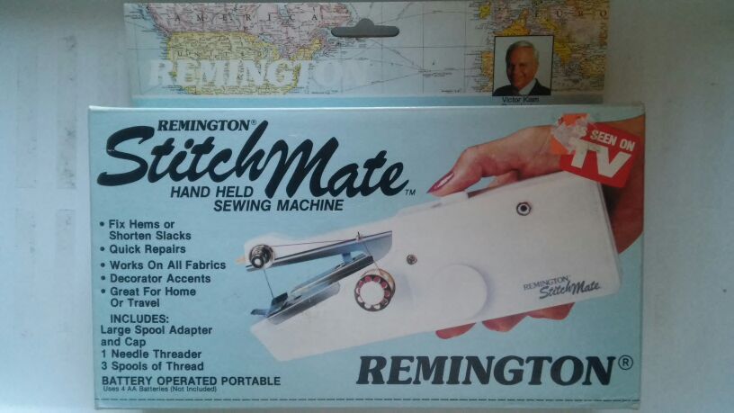 BRAND NEW Remington Stitch Mate Handheld Sewing Machine