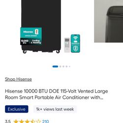 Hisense Portable Air Conditioner!! Open To Trades Of Equal Value Of Retail Price