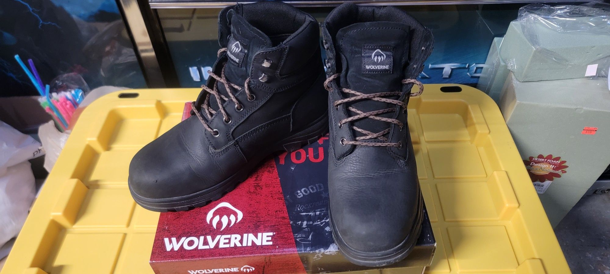 Steel Toe Wolverine Carlsbad Boots (Read Ad)
