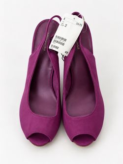H&M peep-toe slingback shoes, size US 10 / EU 41